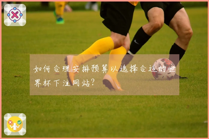 如何合理安排预算以选择合适的世界杯下注网站？