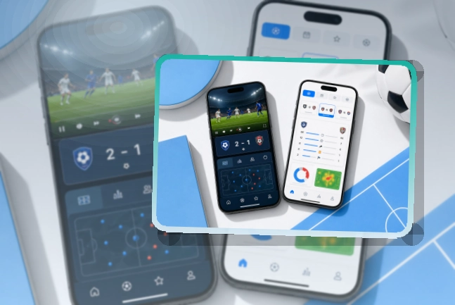 乐鱼 App使用亮点，比赛日更方便 页面展示